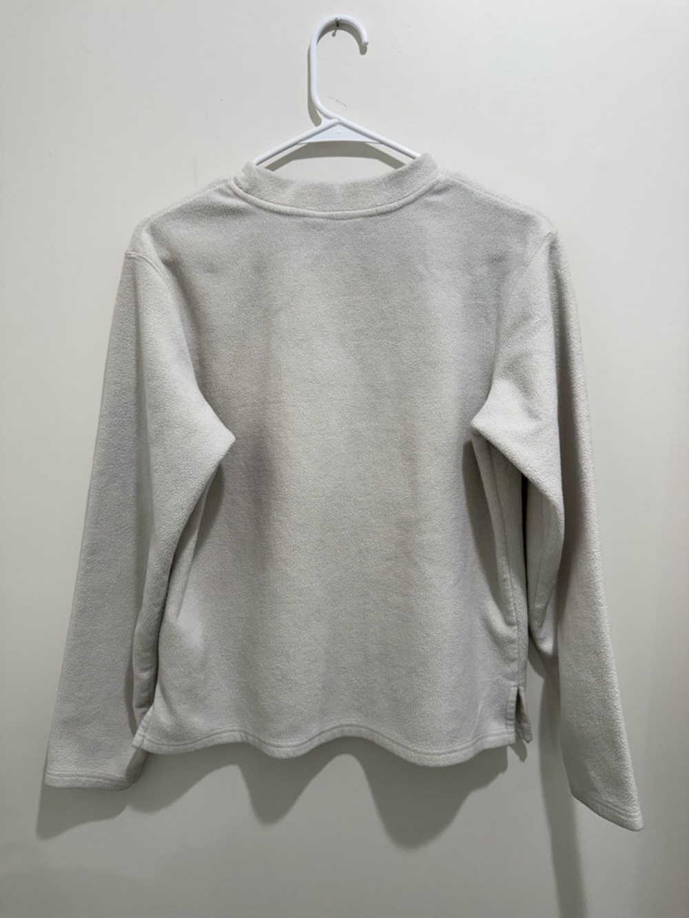 Vintage Disney Mickey Mouse Fleece Crewneck Sweatshirt White Medium - Picture 6 of 11